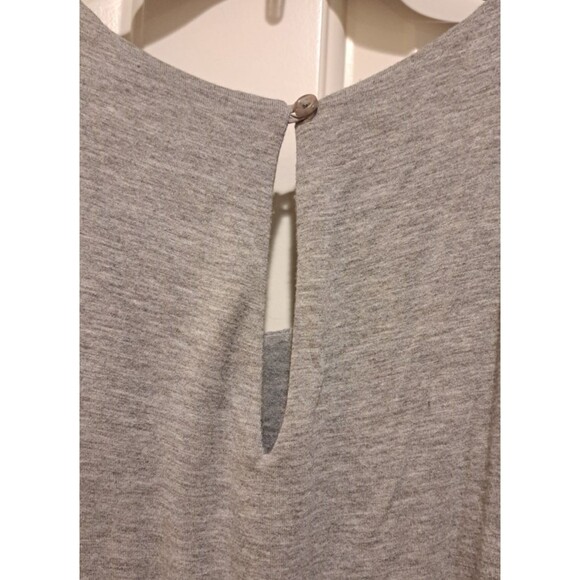 Anthropologie l Hei Hei Rhodes Gray Black Patterned Jumpsuit Keyhole Back XS - Picture 4 of 15